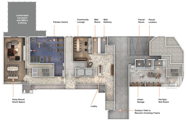 amenities map